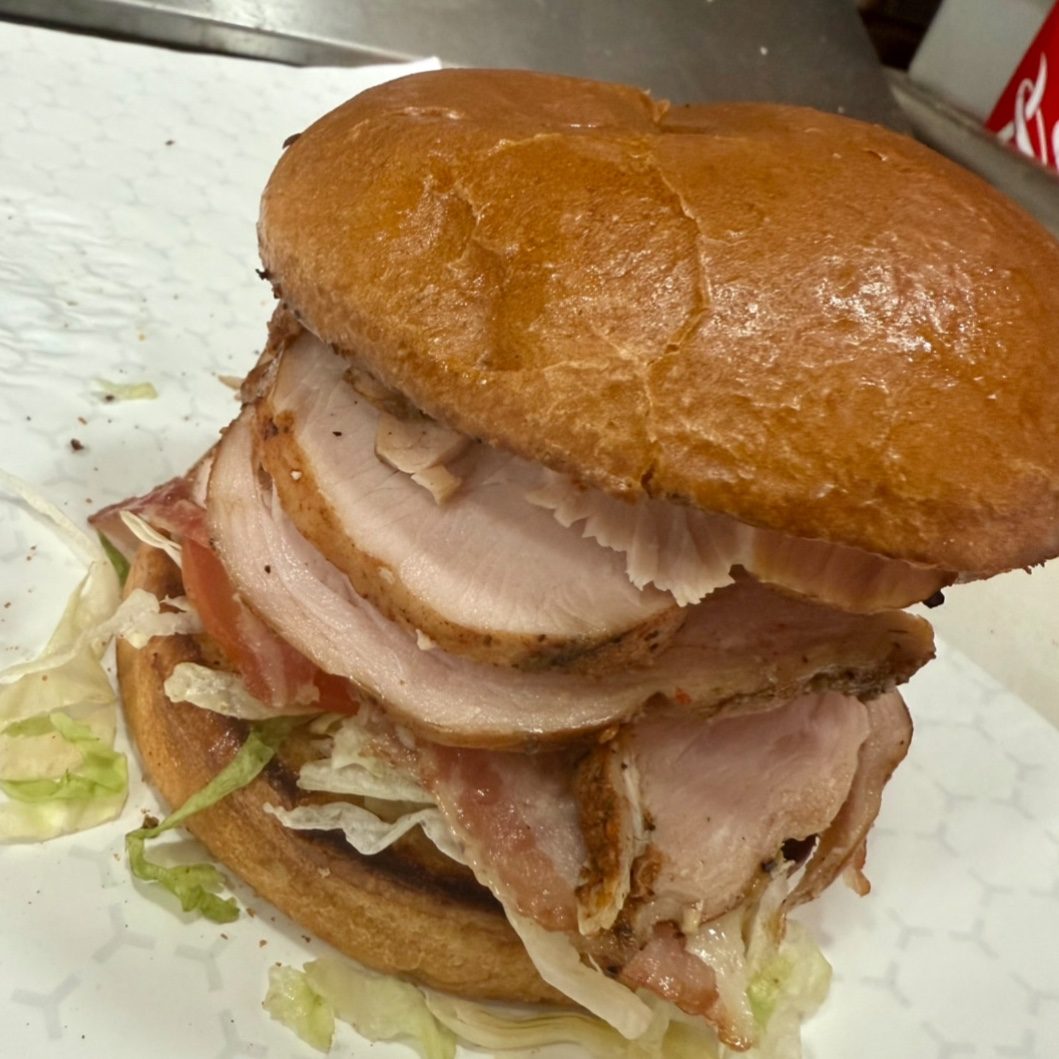 Turkey BLT Sandwich.